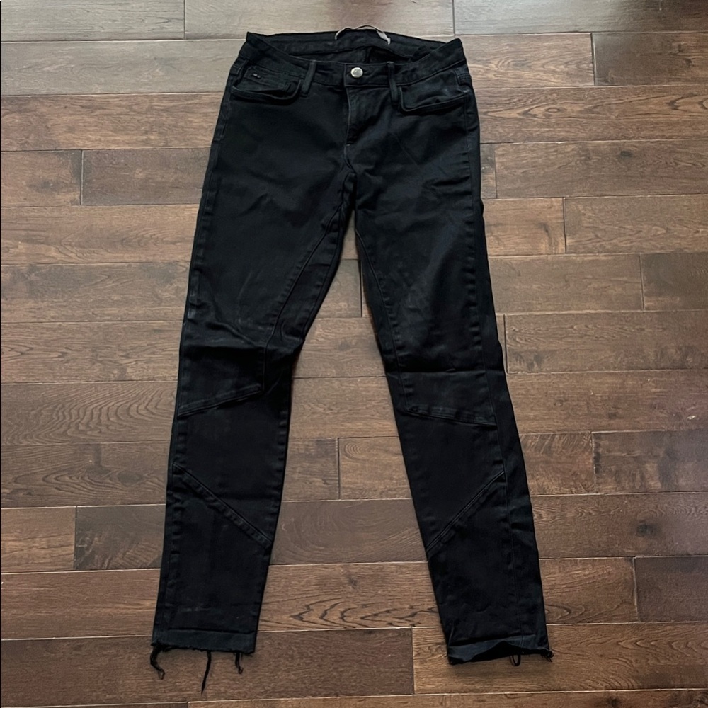 Joe's Jeans Black Skinny Frayed Women's Jeans
